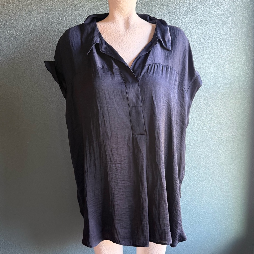 Vince Camuto Navy Blue Women's Top